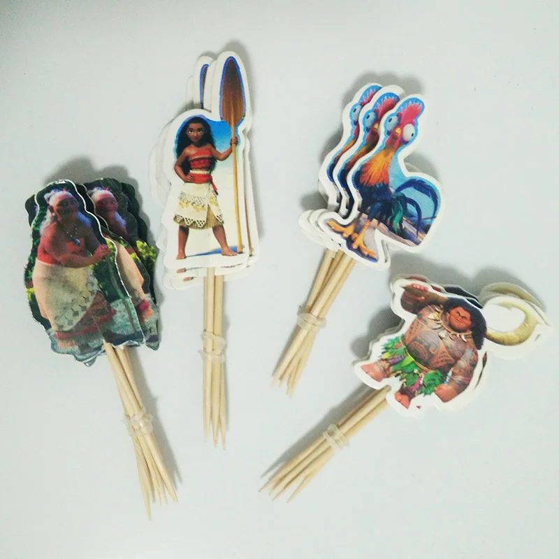 1x24pcs 24 шт/48 шт машинки Macqueen украшения для кексов для Маффин, кекс украшения на день рождения поставщики для свадебных торжеств - Цвет: 1x24pcs