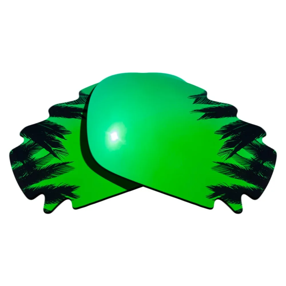 (Черное + зеленое зеркальное покрытие) 2 пары поляризованных сменных линз для