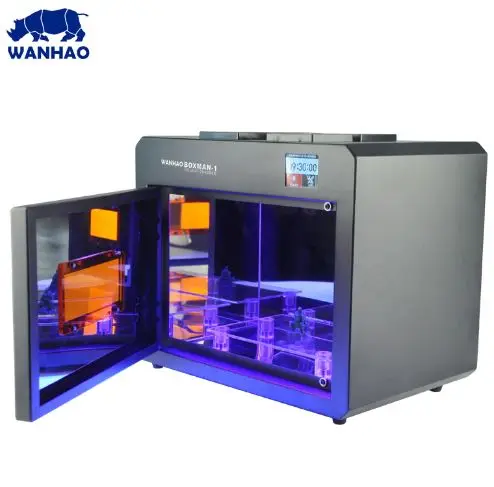 WANHAO 2019 New Model Boxman-1 Curing box UV Curing Chamber 405nm UV curing box