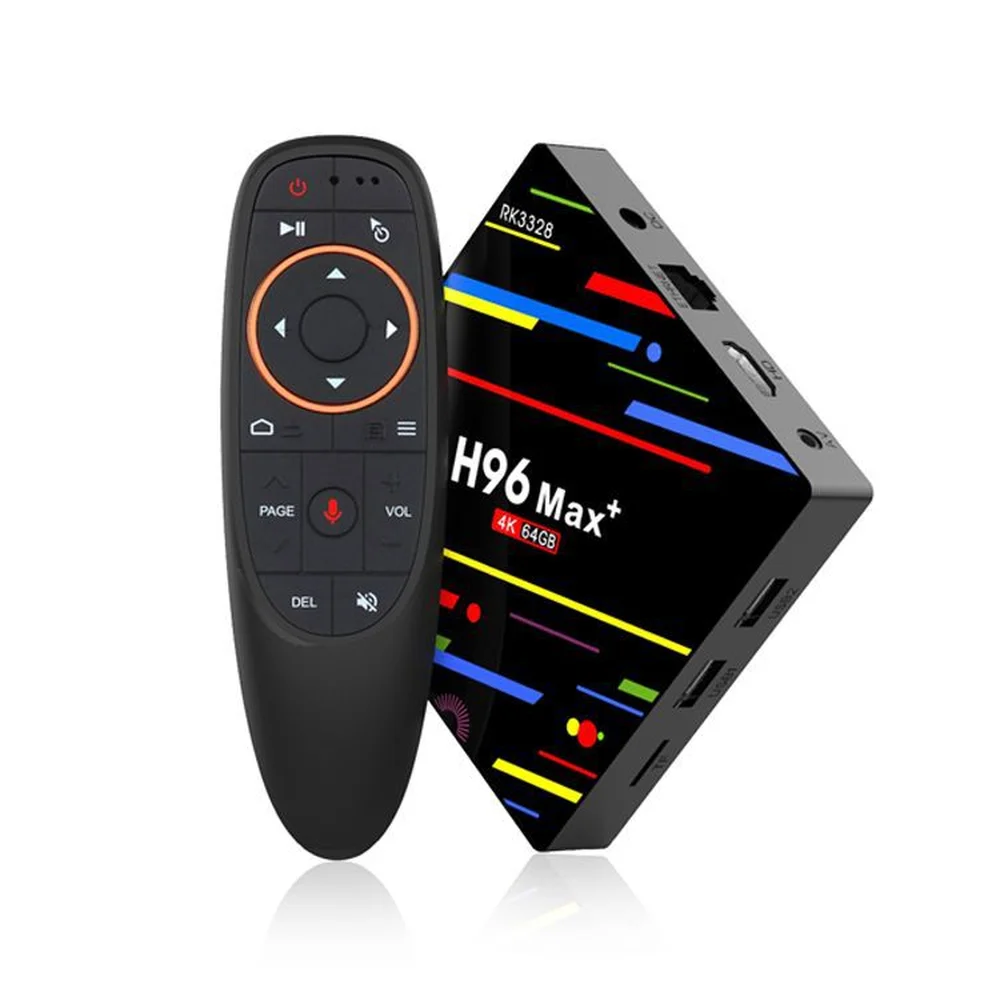 GRWIBEOU Android 8 1 Smart tv BOX RK3328 4G 64G ТВ приемник 4 K Bluetooth Wifi Сеть Ethernet медиаплеер быстрый
