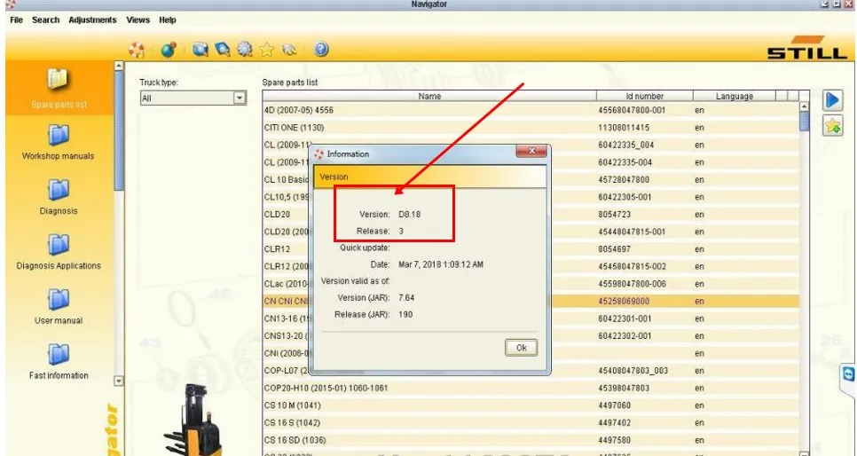 2018 Новый вилочный погрузчик все еще STEDS 8 18 R3 KEYGEN + диагностическое программное