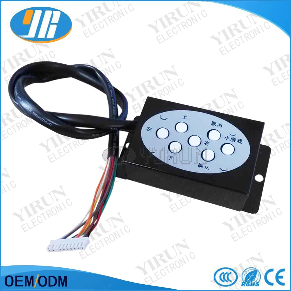 Игровая мини клавиатура с ручкой управления для игровых автоматов|game machine|casino