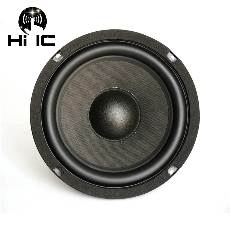 1 шт. 6 5 дюймов 70 Вт HiFi сабвуфер Динамик wooferaudio басовый 4ohm/8ohm|Аксессуары для
