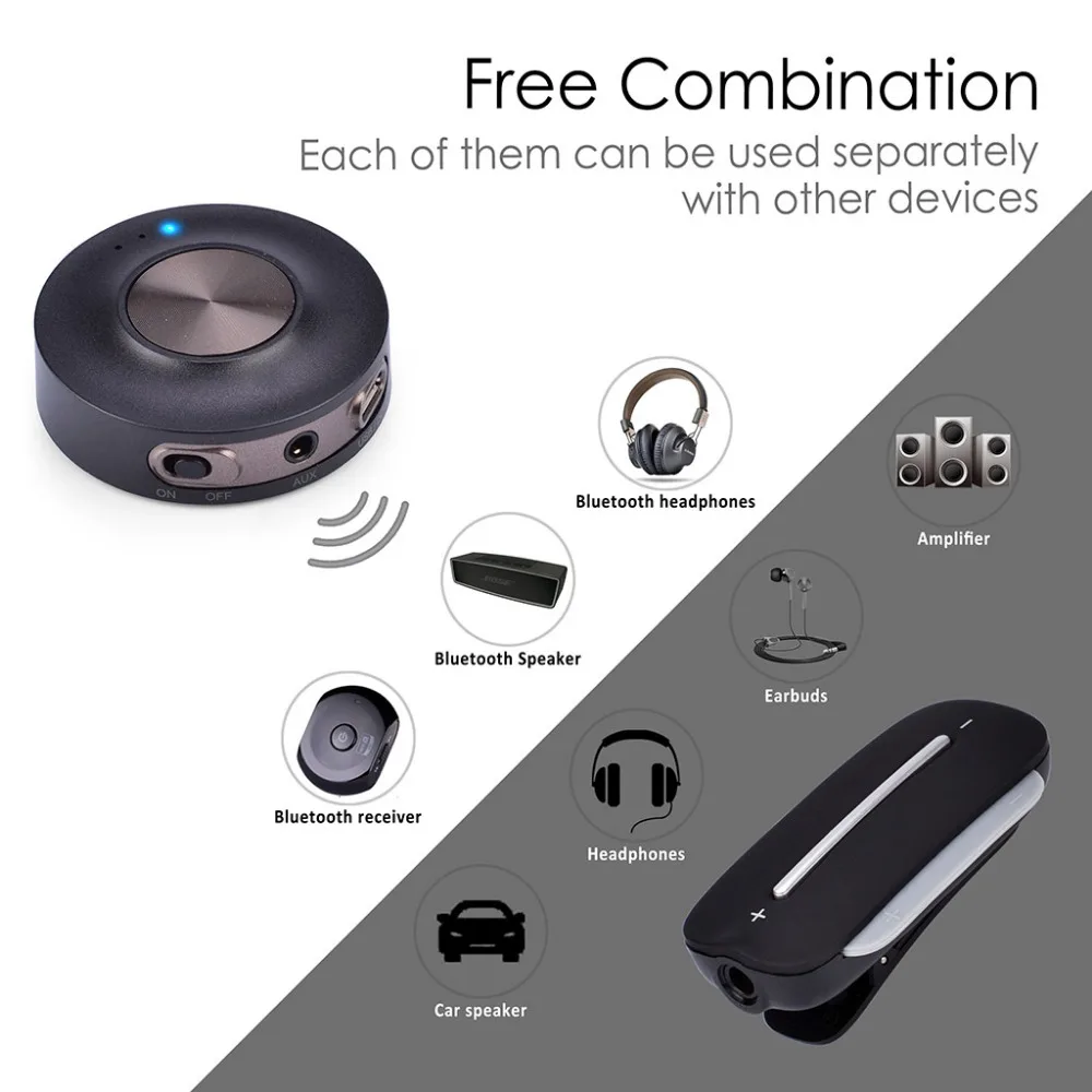 Avantree aptX с низкой задержкой беспроводной ТВ набор Bluetooth передатчик и приемник PLUG &
