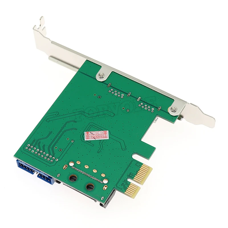 4 Порты USB 3 0 PCIe PCI Express карты расширения 2 внешних и внутренних 19Pin заголовок для PCI-E
