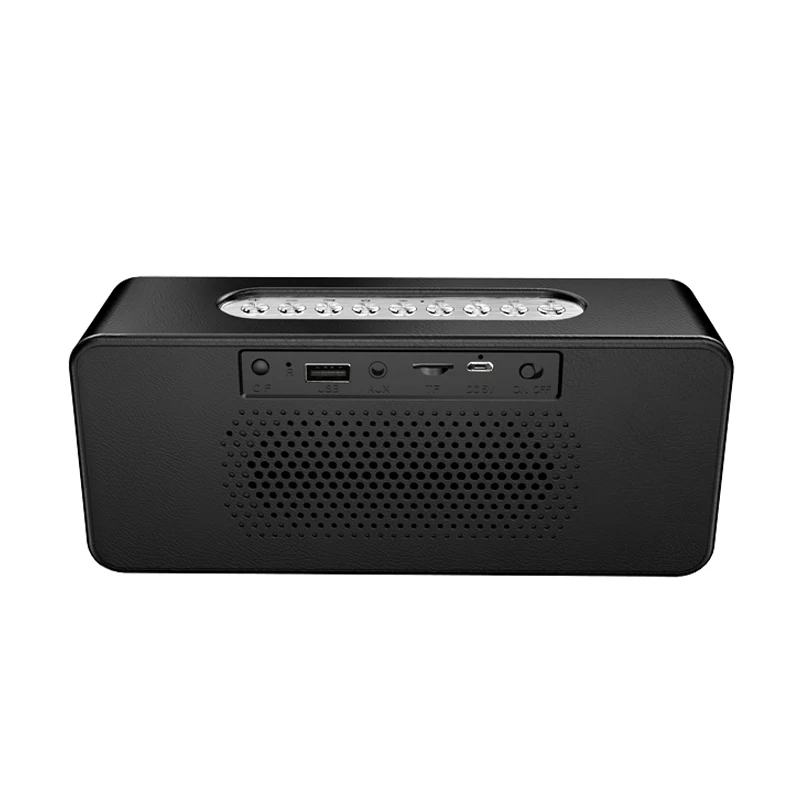 SARDiNE Bluetooth динамик HD большой дисплей светодиодный Будильник 2000 мАч портативный компьютерный динамик TF карта USB FM Радио MP3 плеер