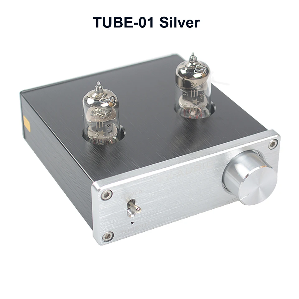 FX-Audio TUBE-01 and TUBE-03 мини-ламповый предусилитель усилитель Hi-Fi предусилитель Регулировка высоких частот с 12В вилкой питания