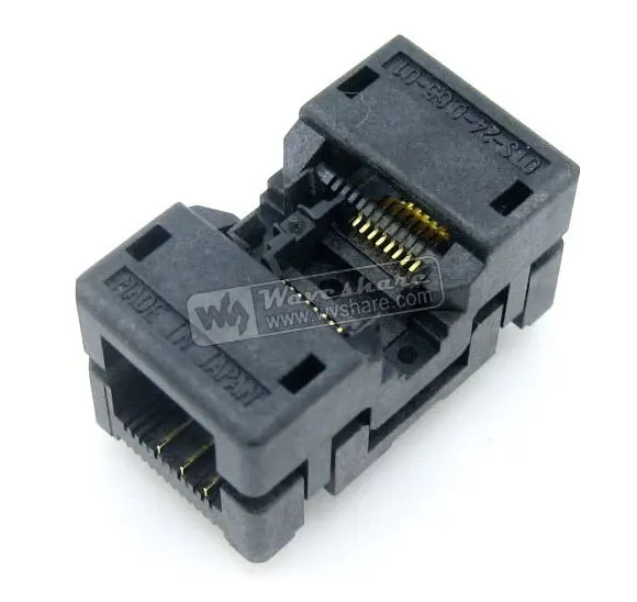 

SSOP16 TSSOP16 OTS-16(24)-0.65-01 Enplas IC Test Burn-in Socket Programming Adapter 0.65mm Pitch 4.4mm Width