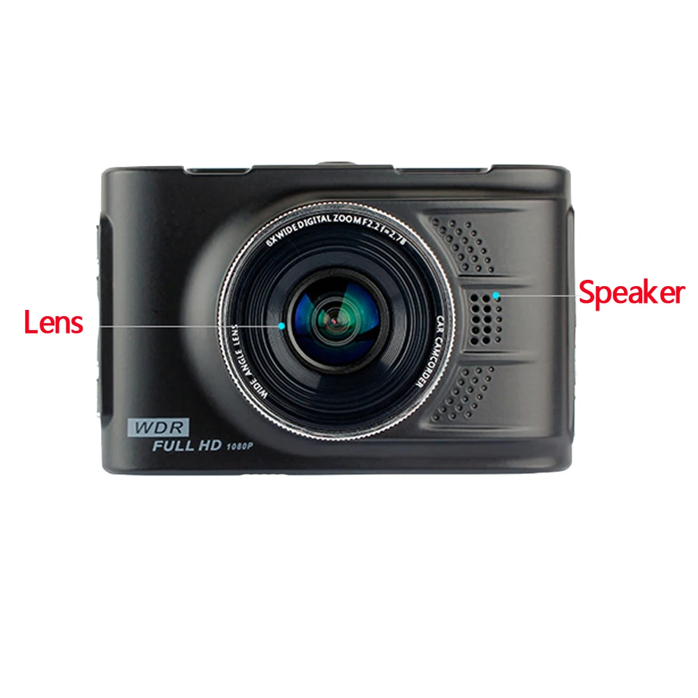 Podofo Novatek 96223 Автомобильный видеорегистратор 3,0 дюймов WDR Full HD 1080P камера Viechle видеорегистратор регистратор видеорегистратор на 170 градусов