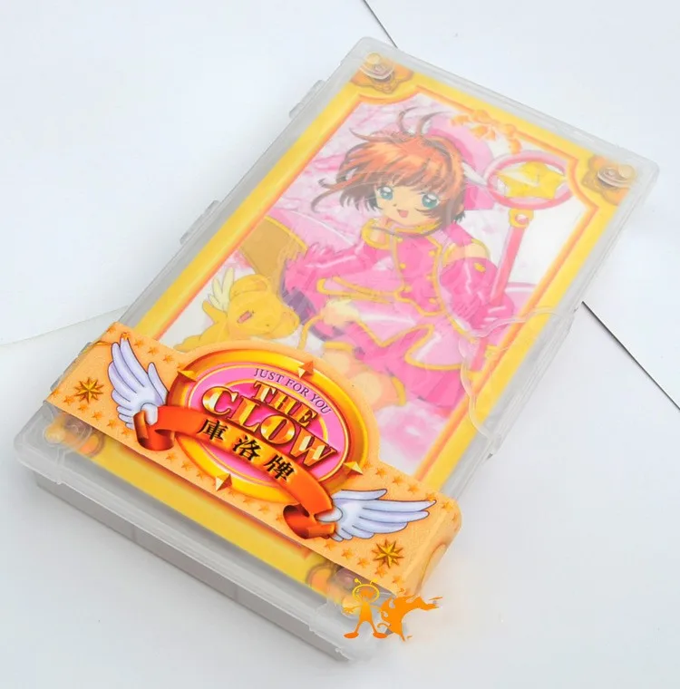 Новинка японское аниме картcaptor карты с Сакурой Sakura card captor Magic Clow игральные Таро