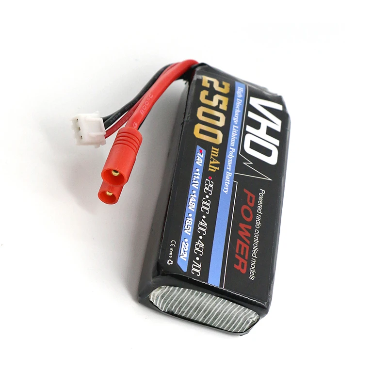 VHO Power Syma X8W RC Drone Lipo Battery 2S 7.4v 2500mAh For X8 X8A X8C X8G X8HC X8HW X8HG helicopter Spare Parts | Игрушки и хобби