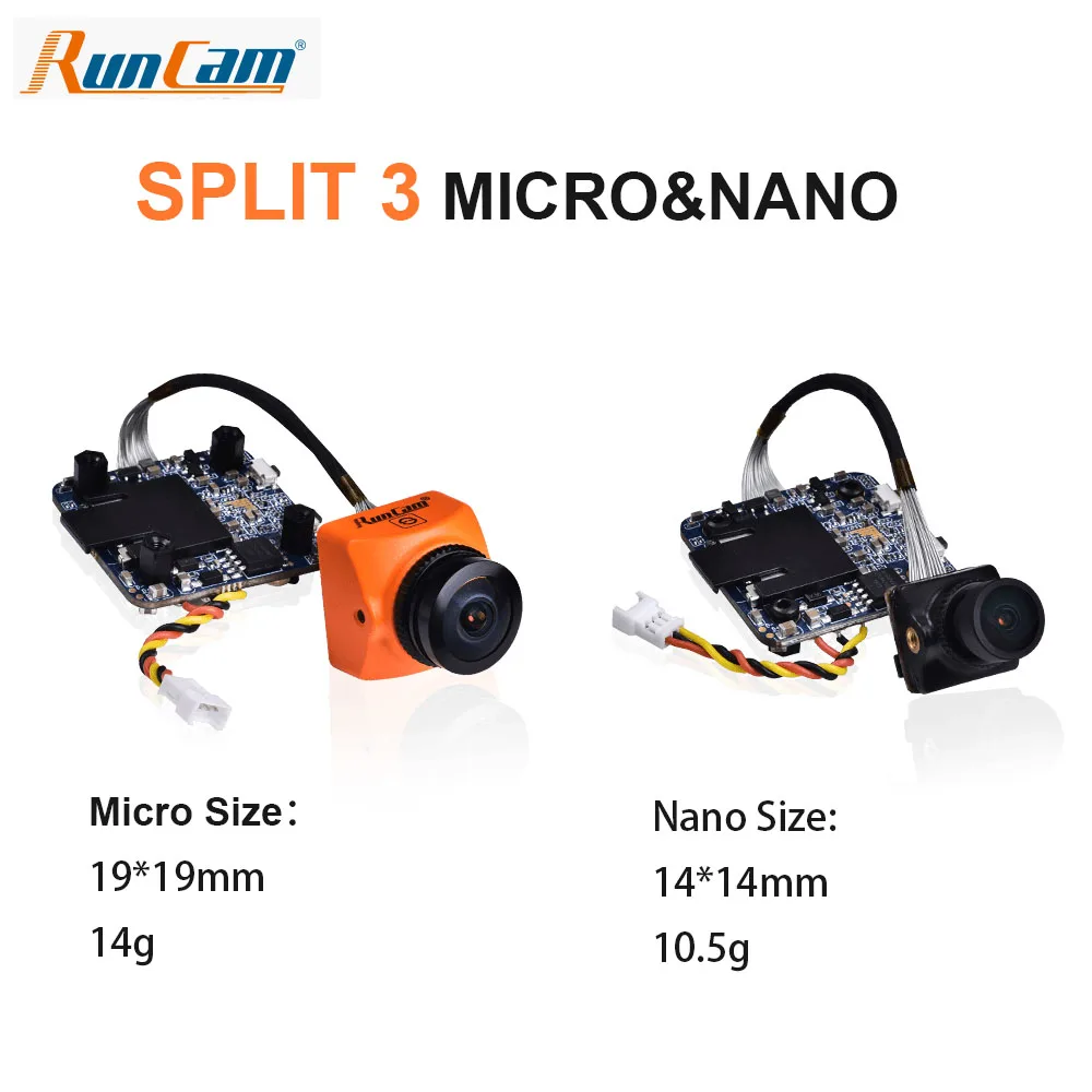 Камера RunCam Split 3 Micro/ Nano Whoop FPV 2MP1080P/60fps HD Запись plus WDR NTSC/PAL переключаемая|fpv wifi camera|fpv