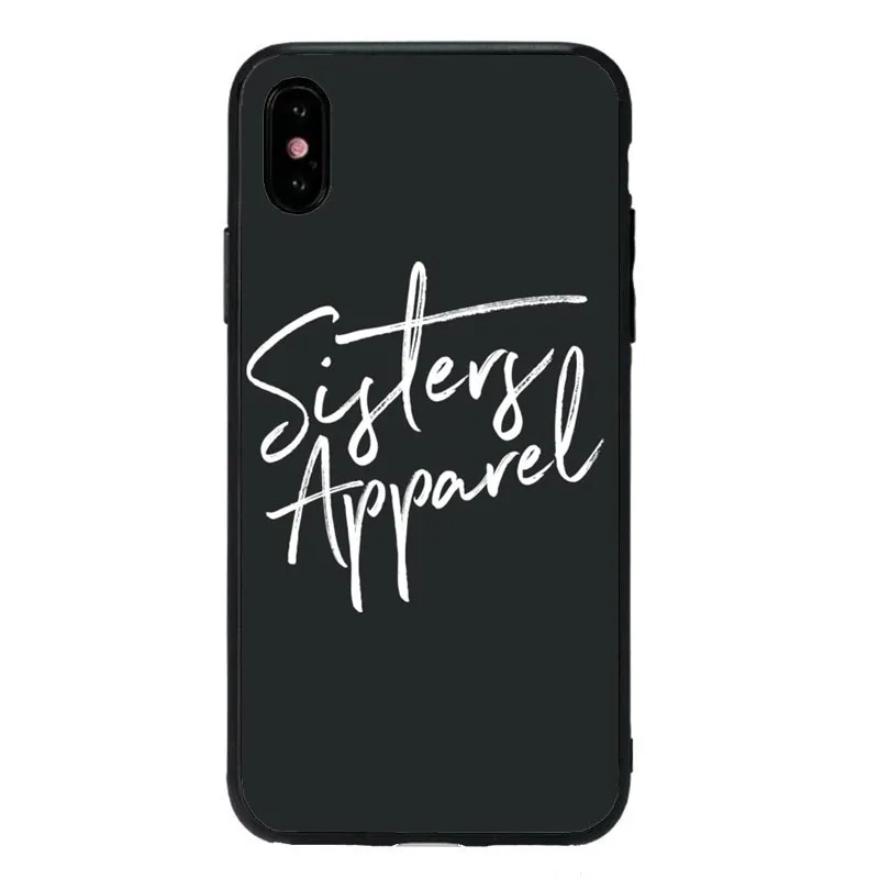 Сестры James Charles чехол для iPhone X XR xsmax 8, 8 Plus, 7, 7 Plus, 6 S Plus SE популярный тренд Charles сестра Мягкий силиконовый чехол для телефона