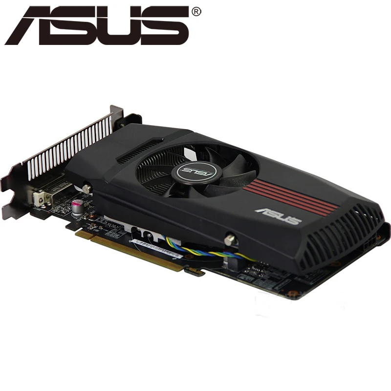Видеокарты ASUS HD 7770 1 ГБ 128 бит GDDR5 видеокарта для видеокарт ATI Radeon HD7770 VGA используется эквивалент GTX 750 GTX650 Ti