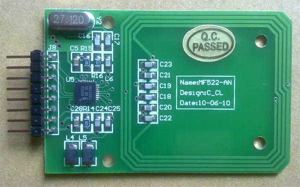 Радиочастотный модуль антенны считывателя Mifaree RC522 | RFID Модуль определения карты