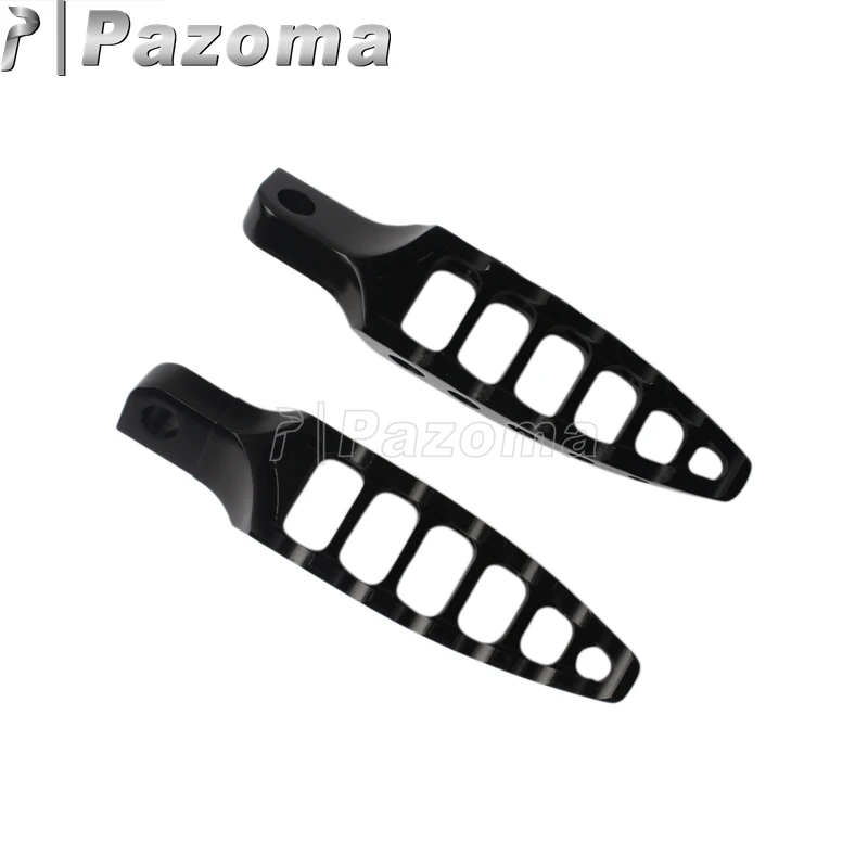 Мотоцикл Pazoma черные прямые мужские подставки для ног моторные велосипедные