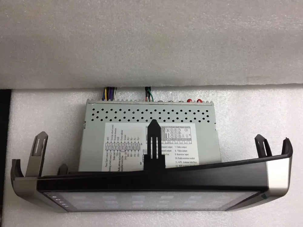 Автомобильный мультимедийный стерео радиоприемник на Android 9 дюймов DVD GPS