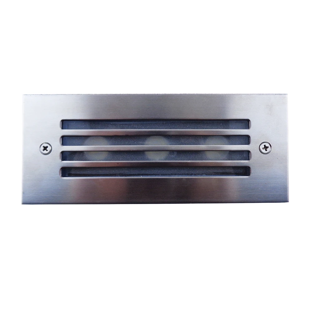 1pcs110V 220V Плаза освещение лестницы шаг зрения ночные светильники Footlights Led Path Llights