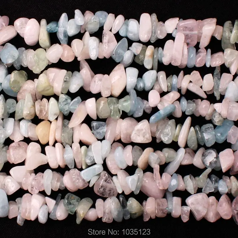 Высококачественные незакрепленные бусины из натурального разноцветного