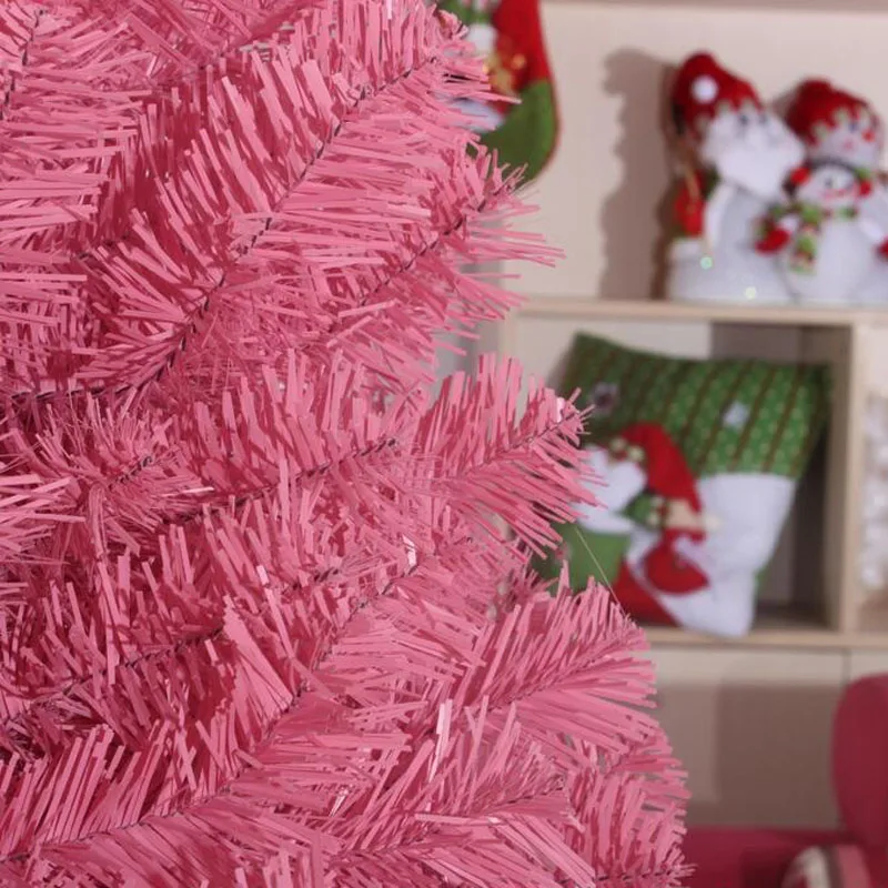 1 2 м/120 см экологически чистый материал из ПВХ розовая Рождественская елка
