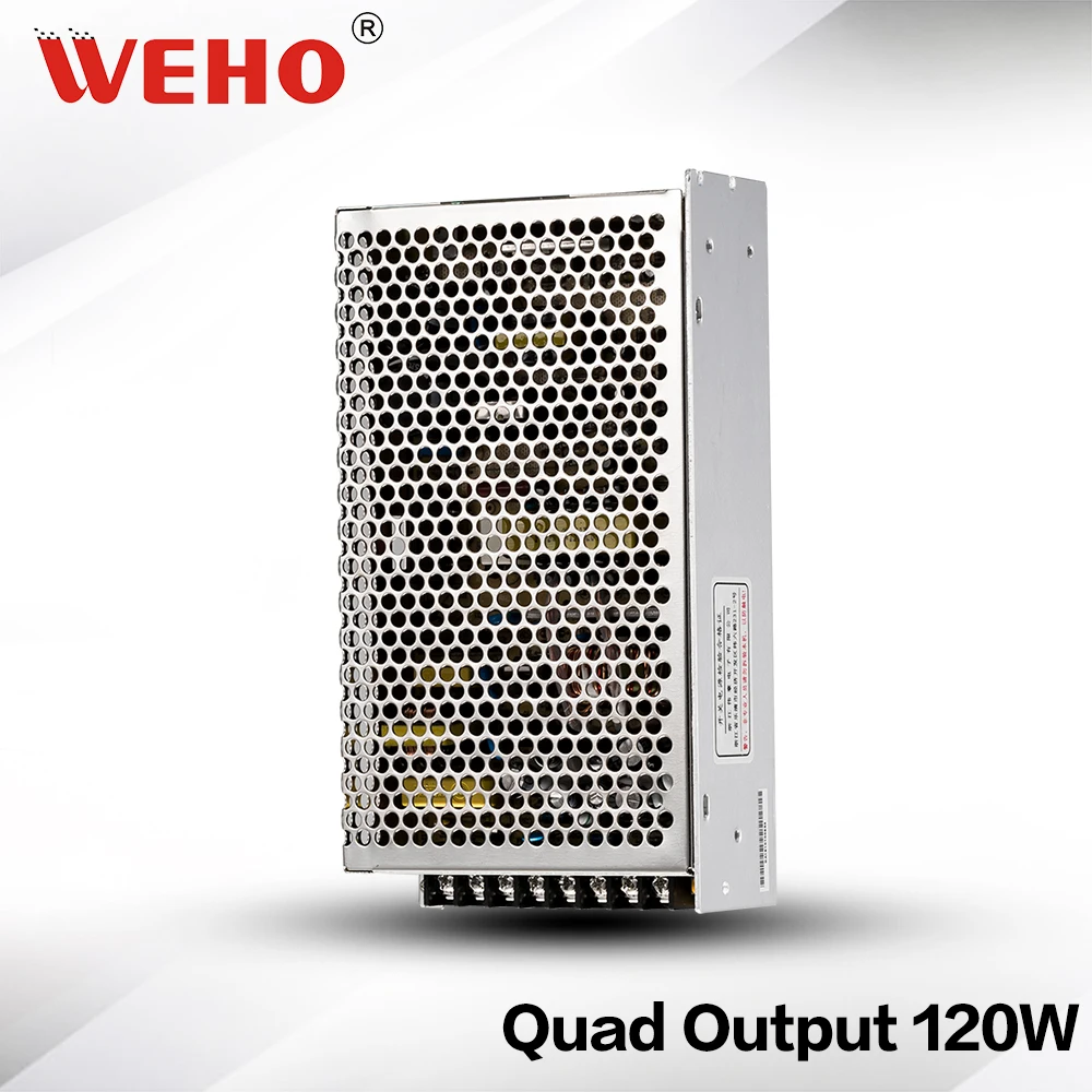 (Q 120C) Заводская розетка 5V 15V DC на четыре выхода 120W источник питания|15v -15v|supply 5vpower
