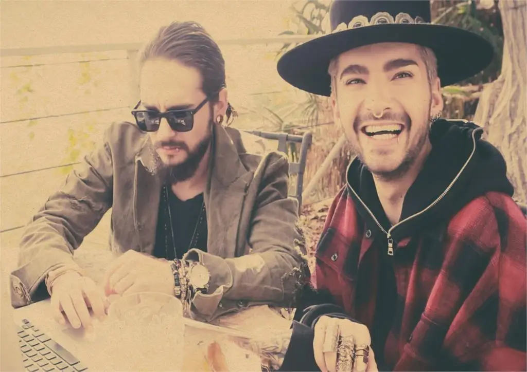 Ностальгический ROCK Германия Tokio Hotel с фото группы старая бумага плакат армия