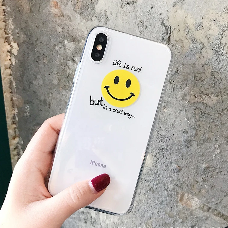 For Apple iphone 6 7 8 6s Case X XS XR Plus xs max 5 5s se Cover Soft Transparent Phone |