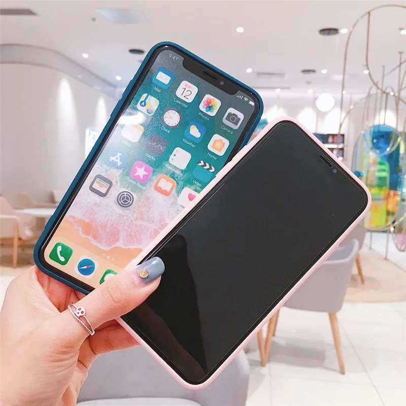 Для iphone 6 6s 7 8 plus X Xs Max XR чехлы для телефонов с милым мультяшным рисунком Crayon Shin-chan