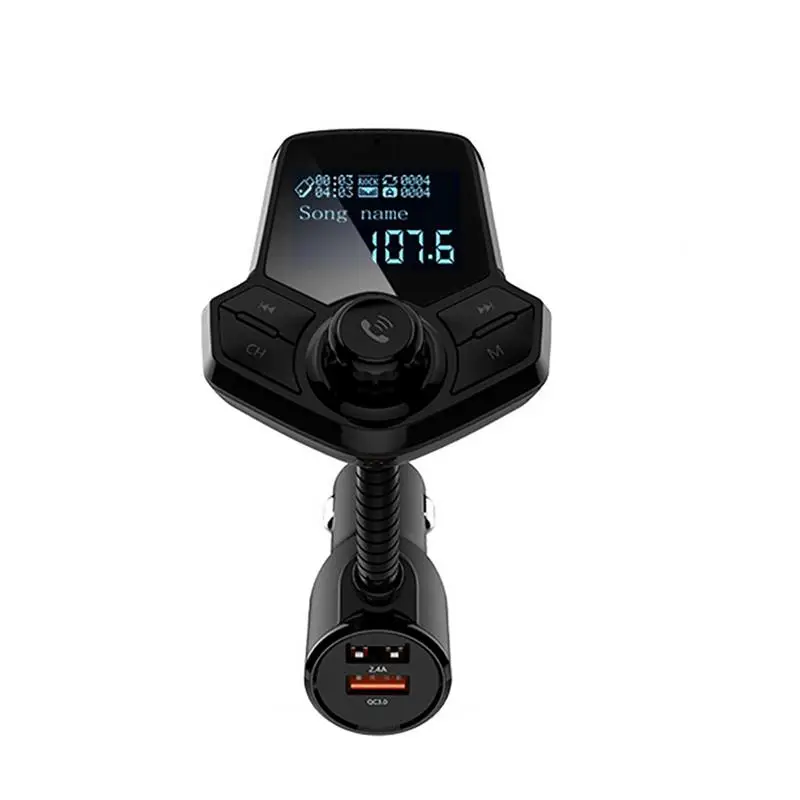 Автомобильный Bluetooth MP3 плеер беспроводной прикуриватель с супер басами USB