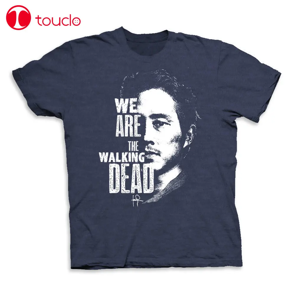 Новое поступление 2019 Мужская футболка с надписью We Are The Walking Dead Glenn Rhee Men'S крутые