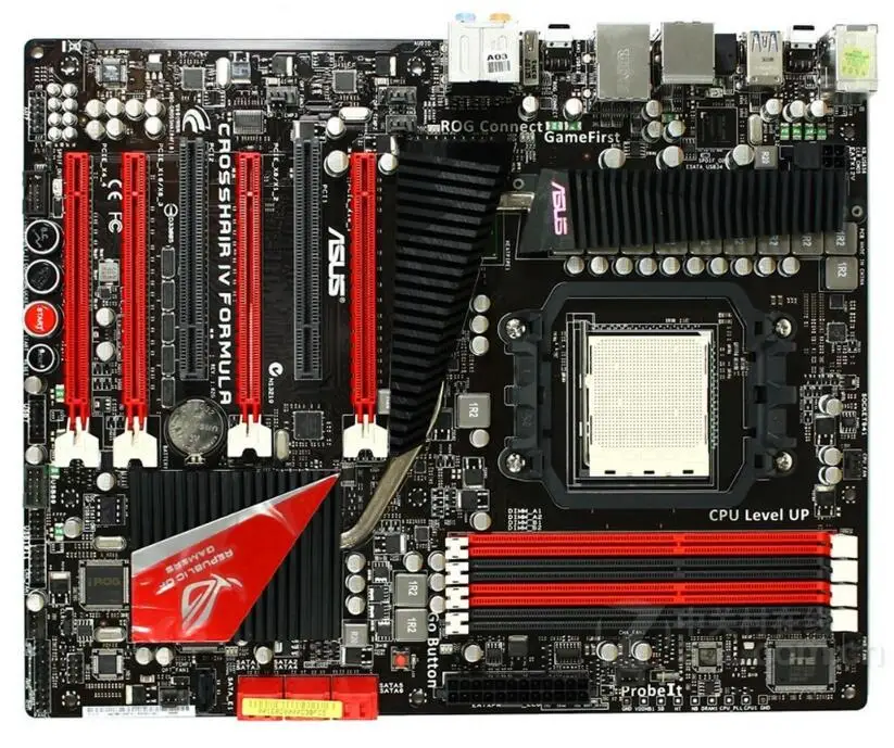 Фото Для ASUS Crosshair IV formula Original Used Desktop For AMD 890FX материнская плата Socket AM3 DDR3 USB2.0