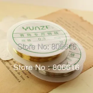 10 шт. эмалированные медные веревки для ювелирных изделий 0 3 мм | Украшения и