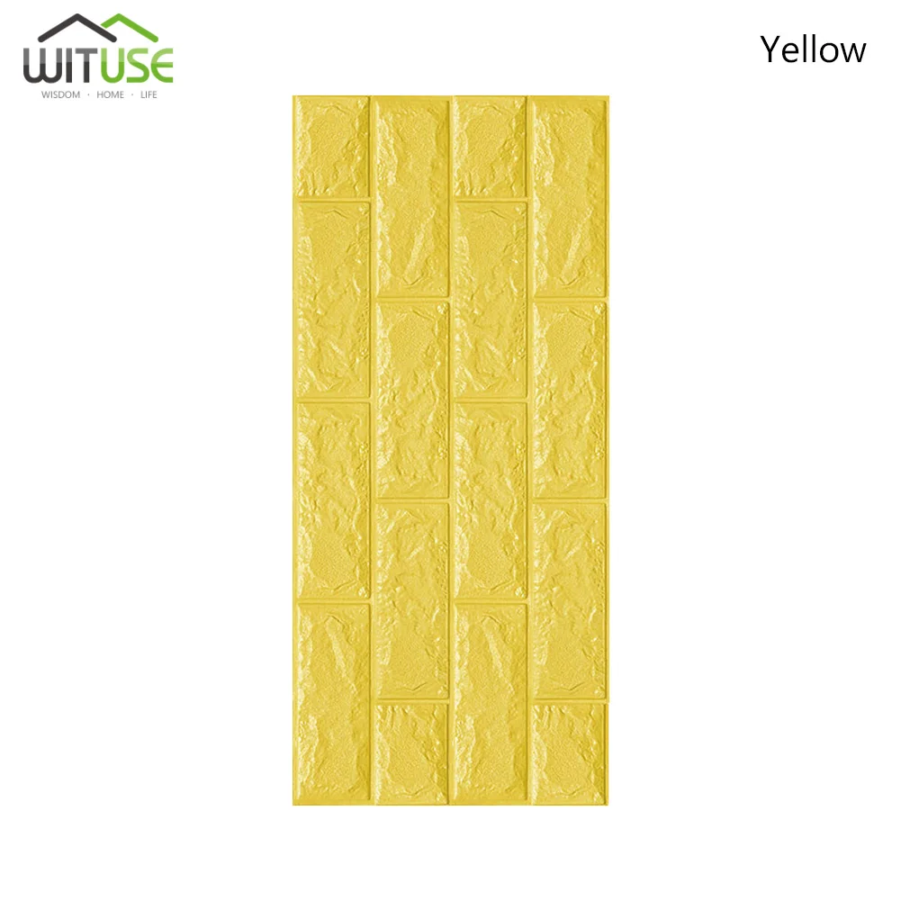 60x30cm Мягкие 3D модные настенные панели PE DIY пены кирпичи обои 60x30 см для дома гостиной спальни водонепроницаемый красочные - Цвет: 60x30cm