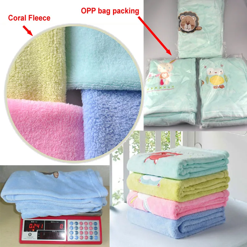 Детское Флисовое одеяло с рисунком льва кролика совы 75 Х100 см|throw blanket|children blanketblanket