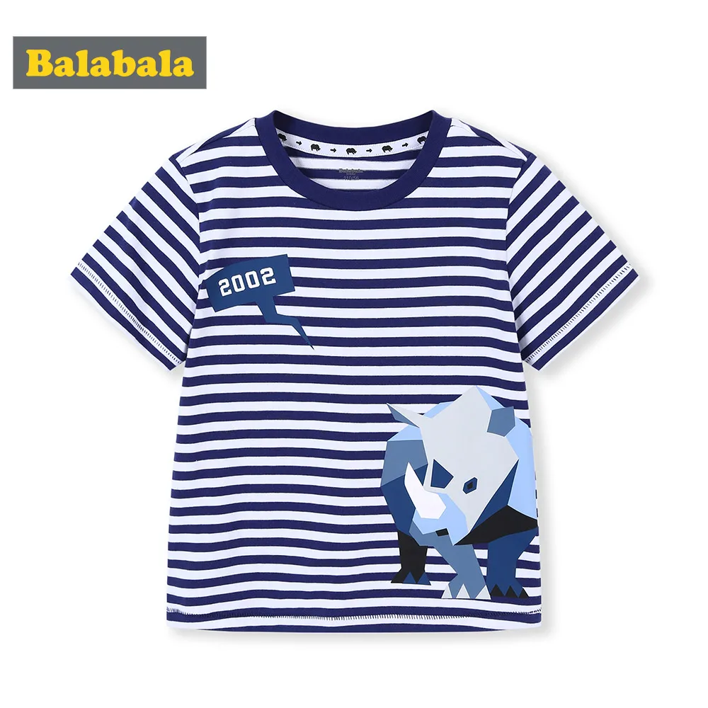 Одежда BalabalaChildren для мальчиков футболка с короткими рукавами летняя детская