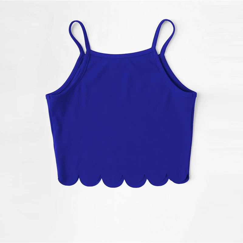 SHEIN летний красный топ на бретельках, жилет, Женский Повседневный жилет на бретельках, тонкий топ на бретельках