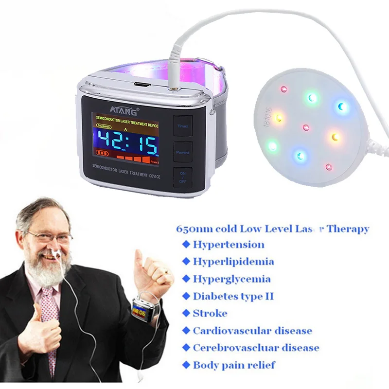 

Top-Grade Hospital/Clinic Equipment 650 NM Cold Laser Green Light Healing Serum Cholesterol Level Laser Therapy