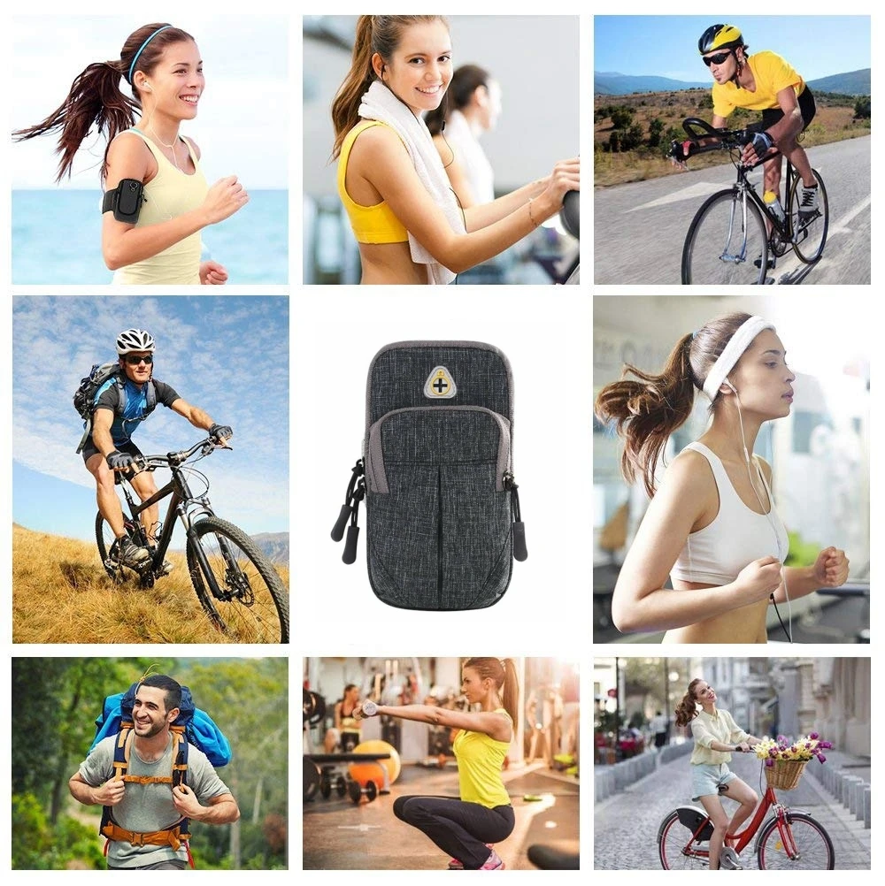 Универсальные спортивные повязки для iPhone сумка бега чехол Samsung Huawei Xiaomi телефона