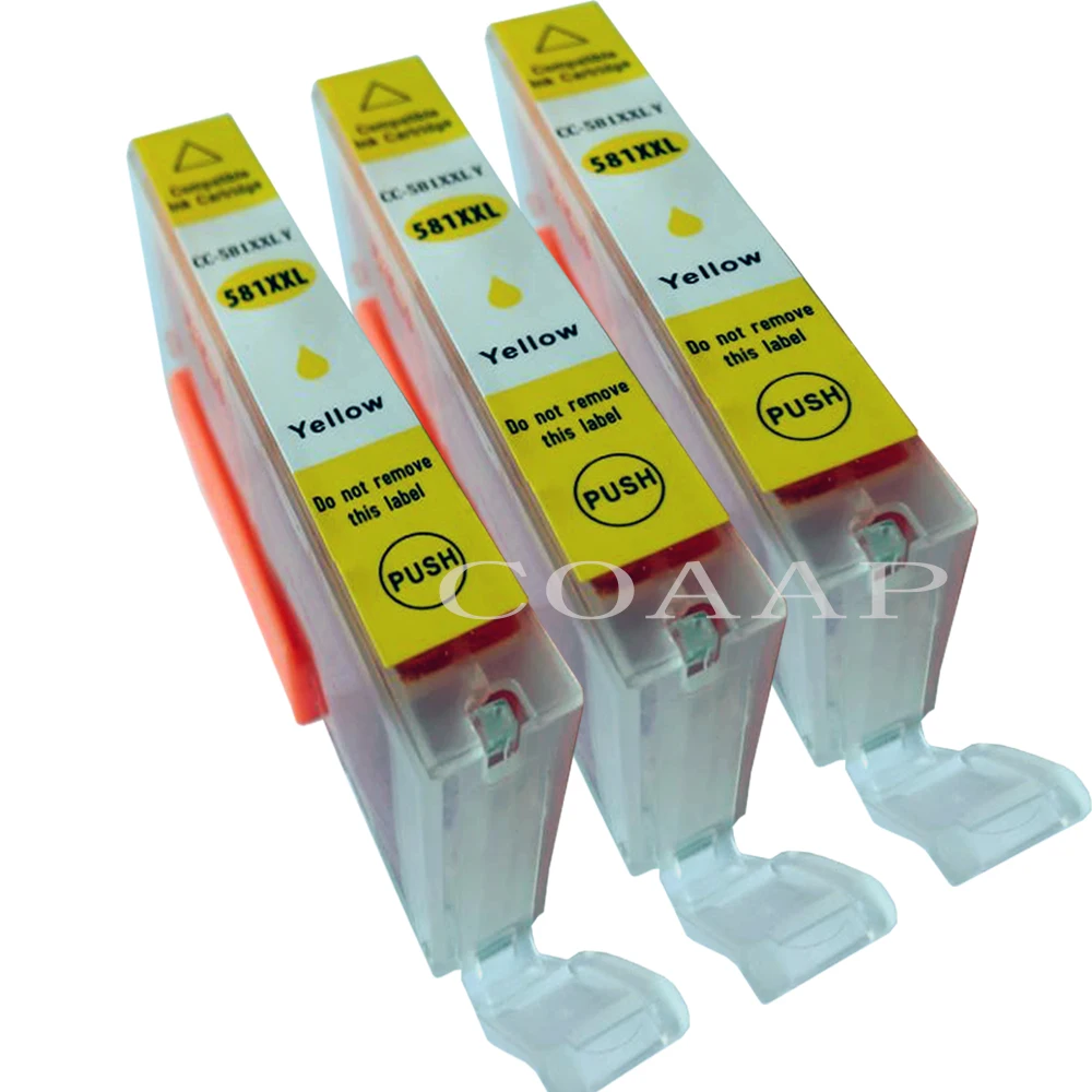 Цветной совместимый PGI 580 CLI 581 XL чернильный картридж для CANON TR7550 TR8550 TS6150 TS6151 TS8150 TS8151