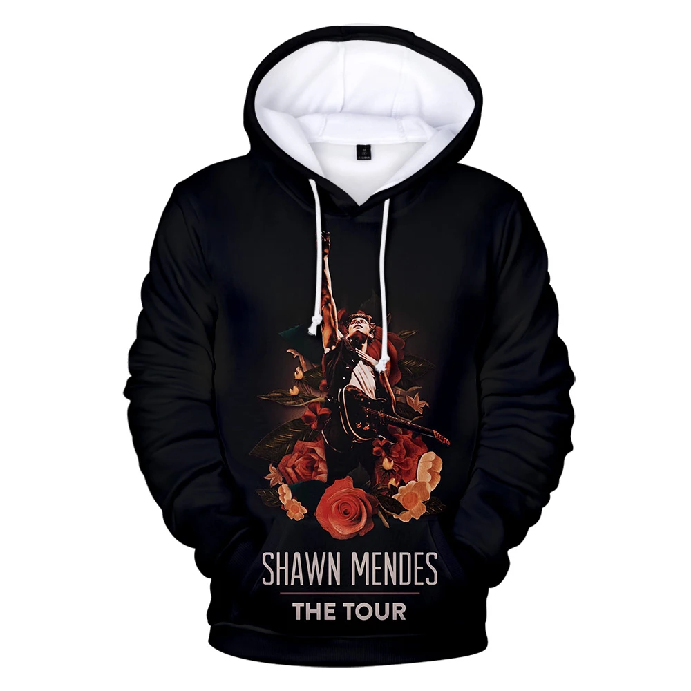 Shawn Mendes 3d печатных повседневное Harajuku толстовки для мужчин и женщин детская
