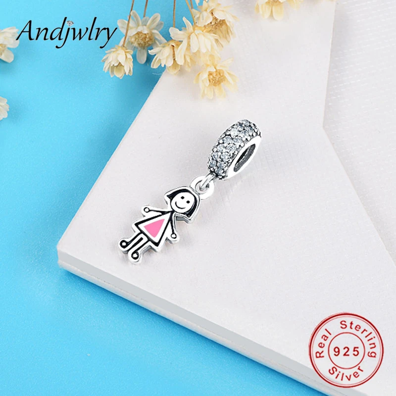 925 пробы серебряные браслеты Pandora, оригинальные бусины, подвески для девушки, бусины для рукоделия, изготовление ювелирных изделий Berloque