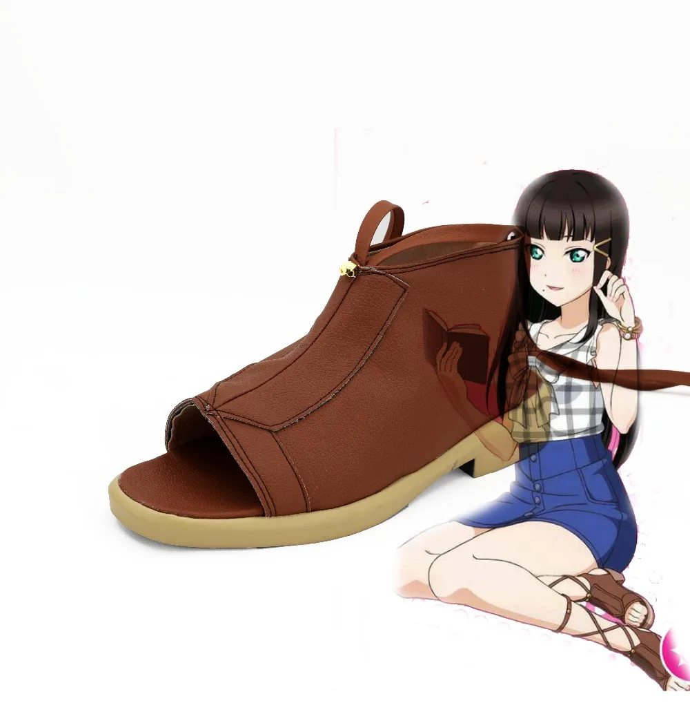 

Обувь для косплея Lovelive Sunshine Kurosawa Dia, сапоги на Хэллоуин, Рождество для женщин и девочек