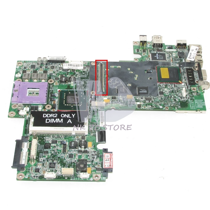Материнская плата NOKOTION для ноутбука Dell 1520 модель bl0ku926 KU926 DDR2 со слотом видеокарты