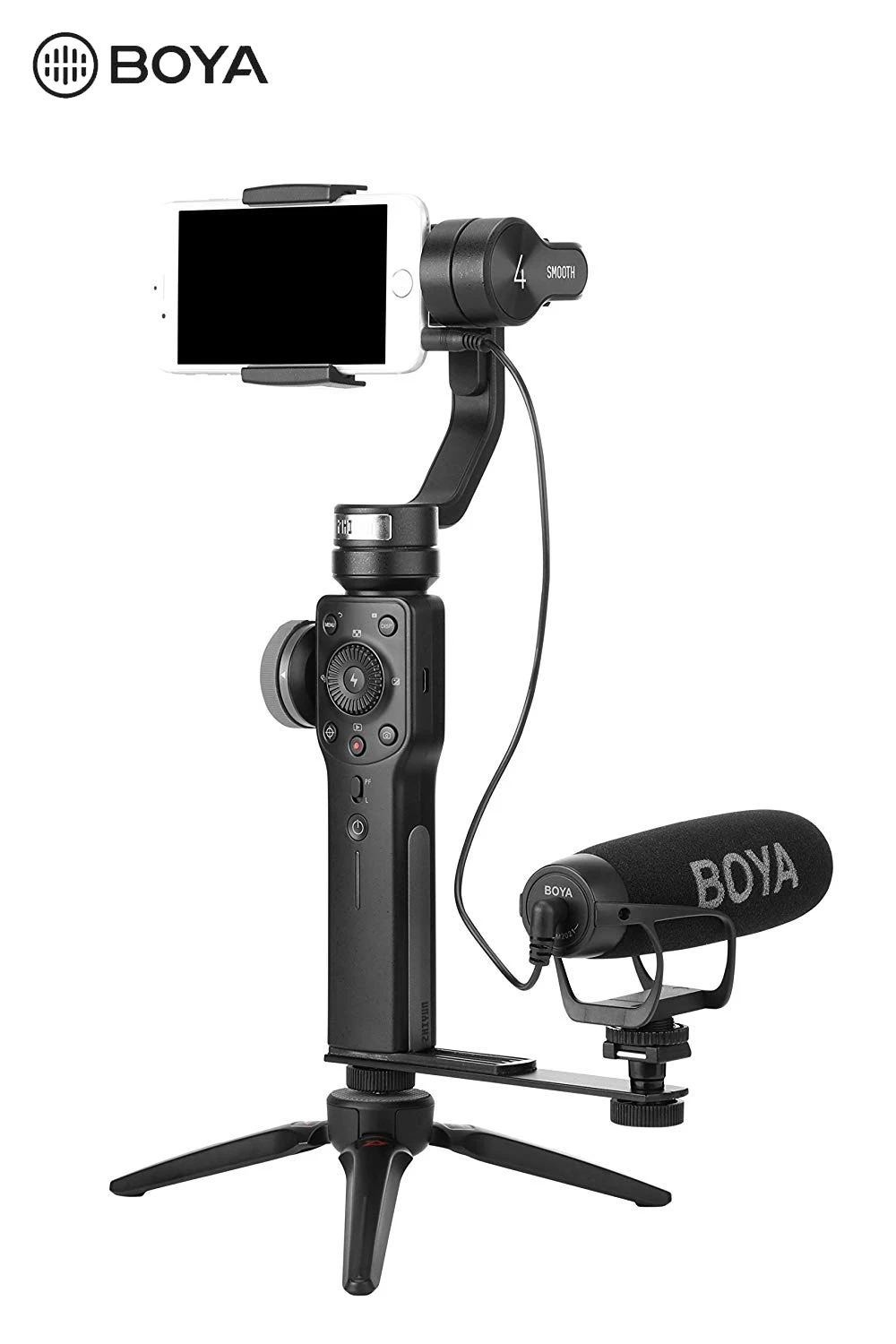 BOYA BY-BM2021 супер кардиоидный дробовик видео микрофон для DSLR камеры Canon Nikon sony Panasonic видеокамеры смартфона