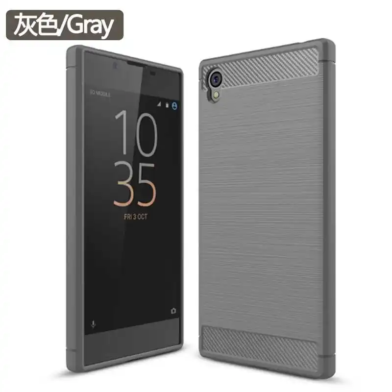 Gray Mokoemi модный противоударный мягкий силиконовый чехол 5," для sony Xperia L1 чехол для sony Xperia L1 сотовый Чехол для телефона - Цвет: Gray