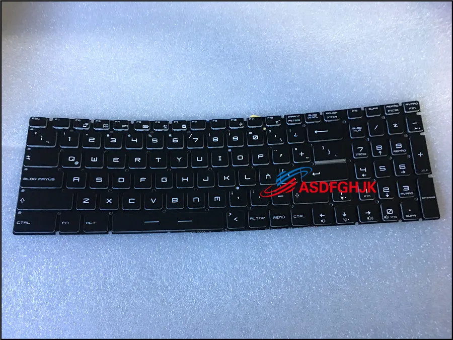 Красочный клавиатура с подсветкой для MSI GE62 GS63 GE72 GT72 gt62 gs70 GS60 GS73 PE70 PE60 V143422FK1 S1N-3E00211-SA0 Тесты ОК