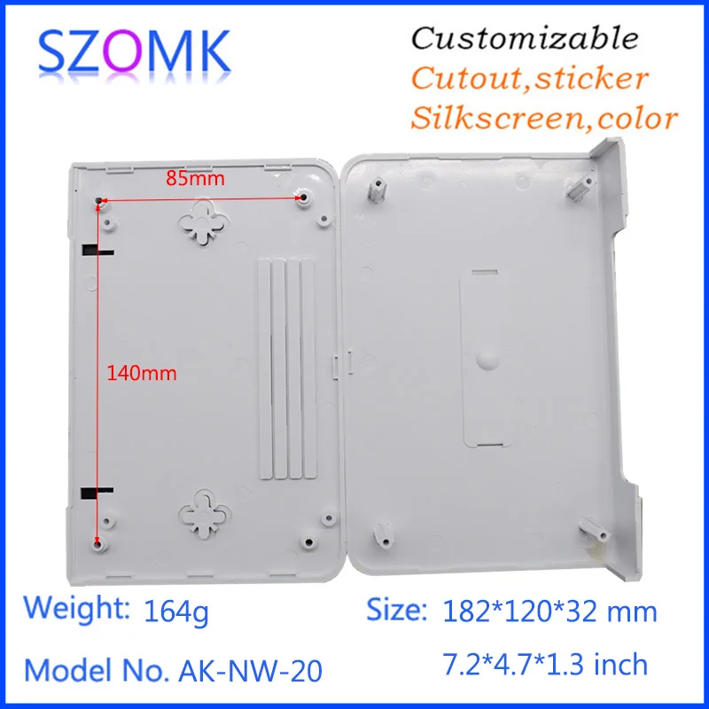 Китайский Электрический шкаф Маршрутизатор Корпус (10 шт.) 182*120*32 мм szomk