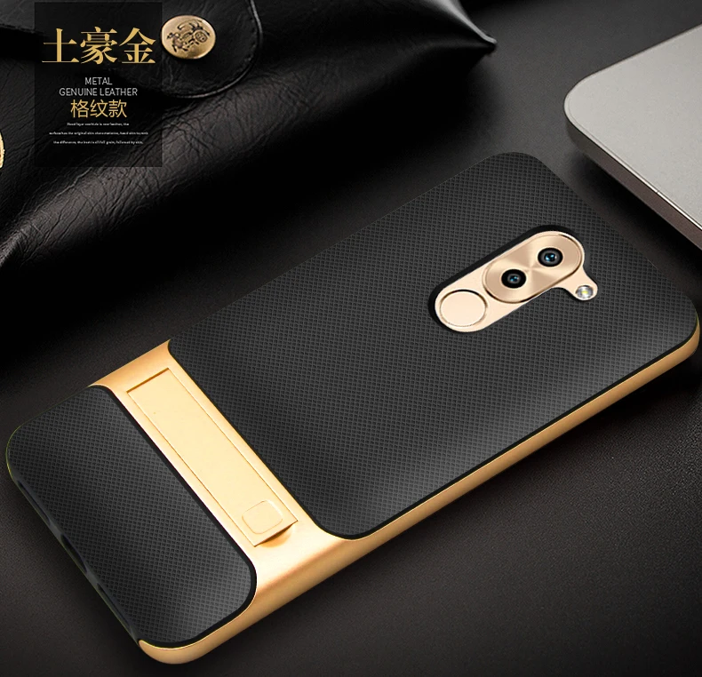 Чехол для Huawei Honor 6X/для HUAWEI gr5 /mate 9 Lite 5," чехол PC+ TPU Hybird подставка для телефона Coque Capa Funda