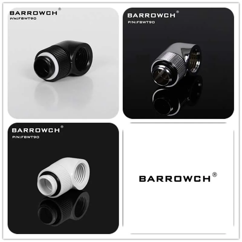 Кулер для воды Barrowch 90 градусов поворотный Переходник (Мужской к женскому)