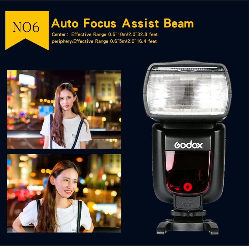 Вспышка Godox TT685 TT685F Speedlite 2 4 ггц X-System 1/8000 с TTL HSS для Fujifilm Fuji 1 5 8 | Электроника